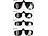 Speeron 2er-Set Sonnenbrillen-Clips "Allround" für Brillenträger Speeron Polarisierende Sonnenbrillen-Clips für Brillenträger