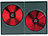 PEARL Doppel DVD Slim (7mm) Box 10er-Set schwarz PEARL