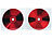 PEARL Doppel CD Slim Soft Boxen im 10er-Set, 7 mm, transparent PEARL CD-Jewel-Case