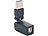 Fibrionic USB 3D-Adapter (Winkelstecker) A-Stecker/ B-Buchse