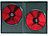 CD- / DVD-Box: PEARL Doppel-CD-/DVD-Hüllen schwarz 10er-Pack