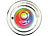 Lunartec Fernsteuerbarer LED-Spot, Multicolor, 5 W, E14, 230 V Lunartec LED-Spots E14 mit Farbwechsel (RGBW)