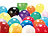 Playtastic 100er-Megapack bunte Luftballons, bis 30 cm Playtastic Luftballons