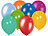 Ballon: Playtastic 100er-Megapack bunte Luftballons, bis 30 cm
