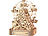 Wooden City Kinetisches 3D-Holzpuzzle "Riesenrad", ohne Klebstoff 3D-Holz-Puzzles