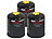 3er-Set Butan-Gas-Kartuschen für Gaskocher & -brenner, EN417, je 450 g Gas Kartusche für Gaskocher