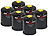 6er-Set Butan-Gas-Kartuschen für Gaskocher & -brenner, EN417, je 450 g Gas Kartusche für Gaskocher