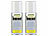 AtomiClean Klimaanlagereiniger "Citrus", Silber-Ionen, bakterizid, 2x 100 ml AtomiClean Klimaanlagen-Reiniger