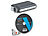 SceneLights Mini-LED-Beamer + integrierter Mediaplayer "Pocket Cinema" SceneLights Kompakt LED Beamer