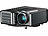 SceneLights Clip-LED-Beamer 40 Lumen LB-936 mit Media-Player & AV-In SceneLights Kompakt LED Beamer