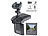 NavGear Auto-DVR-Kamera MDV-2250.IR mit TFT & Bewegungserkennung im 2er Pack NavGear