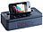 Mini Radio: auvisio Radio MPS-630.bt mit Bluetooth, Wecker, MP3-Player und AUX, 10 Watt