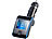 auvisio Bluetooth-Freisprecher / FM-Transmitter FMX-550.BT (Versandrückläufer) auvisio FM-Transmitter mit Blutooth Freisprecher