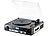 Q-Sonic Schallplatten- und MC-Digitalisierer + Audio Restaurator Pro 11 Q-Sonic USB-Plattenspieler mit Kassetten-Deck