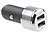 USB Auto Adapter: revolt Kfz-USB-Ladegerät mit 2 Ports, für 12/24 Volt, 4,8 A, 24 Watt