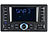 Creasono 2-DIN-MP3-Autoradio CAS-4380.bt mit RDS, Bluetooth, USB & SD, 4x 45 W Creasono