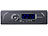 PEARL MP3-Autoradio CAS-300 mit Wiedergabe von USB & microSD, 2x 7 W PEARL MP3-Autoradios (1-DIN)