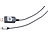 revolt Lightning-Ladekabel mit Smart-IC-Chip und LCD-Spannungsanzeige revolt Apple-lizenzierte Lightning-Kabel (MFI) mit LCD-Spannungsanzeigen