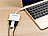 Callstel USB-C-Multiport-Adapter mit 2 USB-A-Ports & USB Power Delivery Callstel USB-Typ-C-Multiport-Adapter