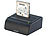 Xystec USB-Docking-Station für 2,5"- & 3,5"-SATA-Festplatten, inkl. Netzteil Xystec Festplatten-Dockingstationen
