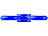 newgen medicals 3-seitiger Hand-Spinner mit hochwertigem ABEC-7-Kugellager, blau newgen medicals Hand-Spinner