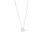 St. Leonhard Halskette mit Herz-in-Herz-Anhänger, Schmucksteine aus Zirkonia, 45 cm St. Leonhard Damen-Halsketten und Anhänger aus Messing mit Zirkonia-Steinen