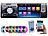 Creasono MP3-Autoradio mit TFT-Farbdisplay, Bluetooth, Freisprecher, 4x 45 Watt Creasono MP3-Autoradios (1-DIN) mit Bluetooth und Video-Anschlüssen