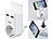 revolt Steckdose mit Doppel-USB-Netzteil & Smartphone-Ablage, 3,4 A/ 17 Watt revolt USB-Steckdosen mit Smartphone-Ablagen