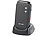 simvalley MOBILE Komfort-Klapphandy XL-948 mit Garantruf Premium, Versandrückläufer simvalley MOBILE Notruf-Klapphandys mit Bluetooth und Garantruf Premium