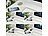revolt Versteckte Tisch-Einbau-Steckdose, USB-Port & Alu-Zierblende, Ø 60 mm revolt Tisch-Einbau-Steckdosen mit USB-Ports
