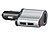 revolt Kfz-Ladegerät mit LED-Display, 1x 12/24 V, 2x USB bis 3,1 A, max. 100W revolt Kfz-Verteiler mit USB-Ladefunktion & Spannungsanzeige