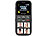 simvalley MOBILE Senioren-Handy, Garantruf Premium, GPS-Ortung, 4 Kurzwahl-Foto-Tasten simvalley MOBILE