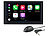 Creasono 2-DIN-Autoradio mit Freisprechfunktion, Versandrückläufer Creasono 2-DIN-MP3-Autoradios, kompatibel mit Apple CarPlay