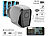 VisorTech Full-HD-IP-Überwachungskamera mit App, 4 Akkus VisorTech Akkubetriebene IP-Full-HD-Überwachungskameras mit Apps