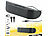auvisio Mobiler 2.1-Kompakt-USB-Lautsprecher LSX-21, 15 Watt auvisio 2.1-Lautsprecher-Systeme mit Subwoofer