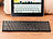 GeneralKeys Mini-Tastatur für iPad & andere Geräte mit Bluetooth GeneralKeys Bluetooth Tastatur für Smartphone & Tablet PCs