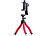 PEARL Ultraflexibles Dreibein-Kamerastativ mit Smartphone Halterung PEARL Flexible Mini-Tripod-Kamerastative mit Smartphone-Halterungen