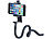 PEARL Universelle Smartphone-Stativ-Halterung & Flexibles Universal-Stativ PEARL Flexible Mini-Kamerastative mit Smartphone-Halterungen