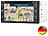 NavGear StreetMate 2-DIN-Autoradio mit Navi DSR-N 62 Deutschland NavGear 2-DIN Festeinbau-Navi /-Autoradios