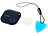 Callstel 4in1-Mini-Schlüsselfinder mit Bluetooth, App & GPS-Ortung, 98 dB Callstel Schlüsselfinder mit Bluetooth und Fernauslöser