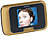 Somikon Digitale Türspion-Kamera mit manueller Foto- und Videoaufnahme Somikon Türspion-Kameras
