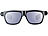 simvalley MOBILE Smart Glasses SG-100.bt mit Bluetooth und 720p HD simvalley MOBILE Brillenkameras