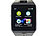 simvalley MOBILE 1,5"-Handy-Uhr & Smartwatch mit Bluetooth 3.0 (Versandrückläufer) simvalley MOBILE Handy-Smartwatches mit Kamera und Bluetooth