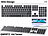 GeneralKeys USB-Voll-Tastatur, Super-Slim mit Scissor-Tasten, Ziffernblock, flach GeneralKeys