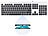 GeneralKeys USB-Voll-Tastatur, Super-Slim mit Scissor-Tasten, Versandrückläufer GeneralKeys