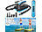 AGT Elektrische Luftpumpe für SUP-Boards & Boote, 6 Aufsätze, 500 l/Min. AGT Elektrische Luftpumpen für SUP-Boards & Boote