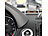 Lescars Funk-Rückfahrhilfe PA-520F mit 2 Sensoren & Cockpit-Display Lescars Akustische Funk-Einparkhilfen