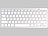GeneralKeys Ultraschlanke Tastatur mit Bluetooth Versandrückläufer GeneralKeys Slim-Tastaturen mit Bluetooth, optimiert für Apple