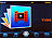 auvisio DMP-361.fm MP3- und Video-Player/Recorder mit XXL-Display 2,4" auvisio 