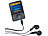 PEARL Mini-MP3-Player DMP-160.mini, microSD-Slot für Karten bis 32 GB PEARL MP3-Player mit SD-Card Slots